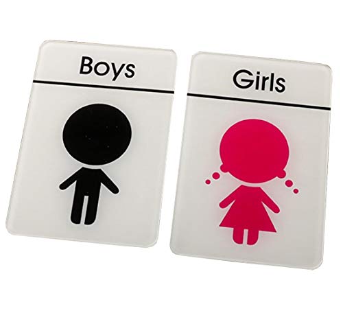 Amazon | YONIK トイレ標識 サインプレート 幼稚園 トイレ サイン 学校